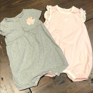 Burts Bees Rompers